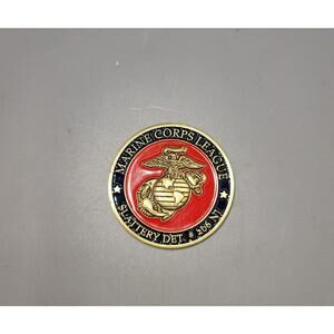 USMC Original Marine Corps League Slattery NJ Det #206 Challenge Coin